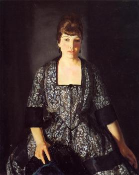 George Wesley Bellows : Emma in the Black Print